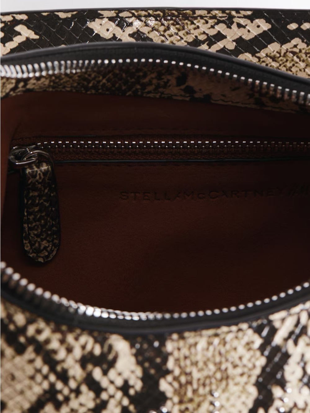 Stella McCartney Snakeskin-Print Handbag x HM - Picture 4 of 5